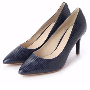 Navy Blue Cole Haan Gemma Pumps